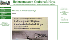 Desktop Screenshot of museum-hoya.de